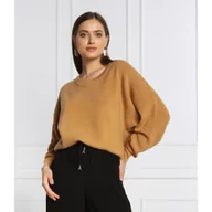Swetry damskie - Patrizia Pepe Wełniany sweter | Regular Fit - miniaturka - grafika 1