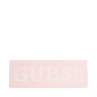 Czapki damskie - Opaska materiałowa Guess V5BZ06 Z3362 Różowy - miniaturka - grafika 1