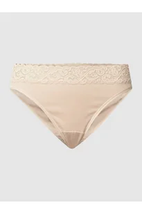 Figi z bawełny z koronką model Moments - Hanro - Majtki damskie - miniaturka - grafika 1