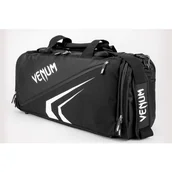 Torby sportowe - VENUM TRAINER LITE EVO TORBA TRENINGOWA DO SPORTÓW WALKI BLACK/WHITE - miniaturka - grafika 1