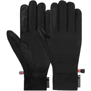 Rękawice skiturowe z koziej skóry Primaloft Reusch Kavik Touch-Tec Strombloxx 7700 czarny - Rękawiczki - miniaturka - grafika 1