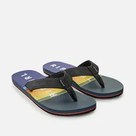 Klapki i japonki męskie - Męskie Japonki RIP CURL RIPPER OPEN TOE TCTAK1_1163 – Czarny - miniaturka - grafika 1
