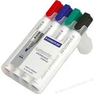 Przybory szkolne - Staedtler Marker Lumocolor whiteboard 4 kolory - miniaturka - grafika 1