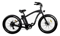 Rowery elektryczne - Rower elektryczny SCOOPPER C - czarna rama / czarne obręcze - miniaturka - grafika 1