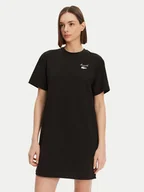 Sukienki - Lacoste Sukienka codzienna EF9573 Czarny Regular Fit - miniaturka - grafika 1