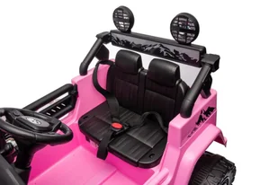 Auto Na Akumulator Toyota FJ Różowe 4x4 - Tory, garaże, parkingi - miniaturka - grafika 7