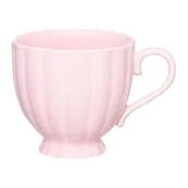Filiżanki - Filiżanka Curly 250 ml różowy - miniaturka - grafika 1