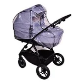 Akcesoria do wózków - Petite&Mars Folia przeciwdeszczowa do gondoli - miniaturka - grafika 1
