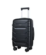 Walizki - Mała Kabinowa Walizka Puccini Zadar Pp020C 1 Czarna - miniaturka - grafika 1