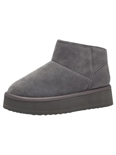 Marco Tozzi Damskie botki Zip+Slip 2-26833-43 modne kozaki, DK.Grey, 41 EU, Dk Grey, 41 EU