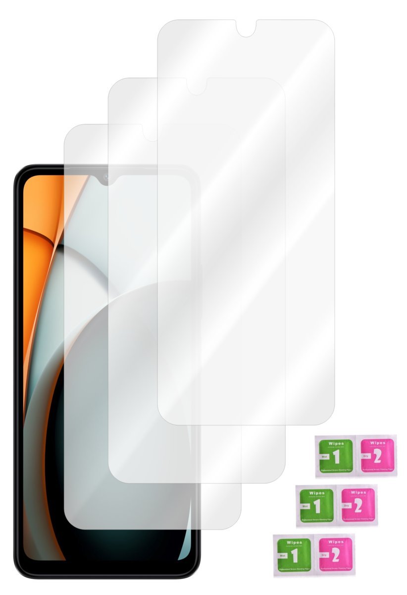 Szkło ochronne do XIAOMI REDMI A3 4G hartowane 0,33mm na ekran 9H 3 sztuki