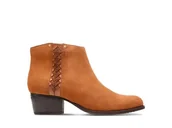 Botki damskie - Clarks, Botki damskie, Maypearl Fawn, rozmiar 39 - miniaturka - grafika 1