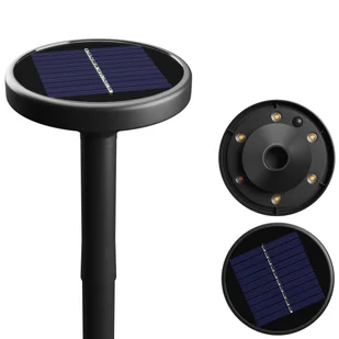 Lampa Solarna Ogrodowa 1W 60lm CCT IP65 59cm LiFePO4 1200mAh CZARNY SPECTRUM LED - Lampy ogrodowe Lampa Solarna Ogrodowa 1W 60lm CCT IP65 59cm LiFePO4 1200mAh CZARNY SPECTRUM LED - Lampy ogrodowe - miniaturka - grafika 1