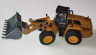 BULDOŻER KOPARKA SPYCHACZ METALOWY ZABAWKA 1:60 - Samochody i pojazdy dla dzieci - miniaturka - grafika 1