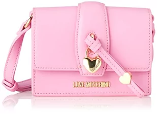 Love Moschino Damska torba na ramię, Jc4330pp0fkb0651, różowa - Torebki damskie - miniaturka - grafika 1