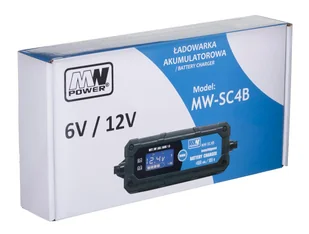 Inteligentna Ładowarka akumulatorowa 6V / 12V Mw-s - Akcesoria rowerowe - miniaturka - grafika 2