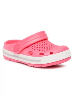 Buty dla dziewczynek - Coqui Klapki 6423-100-4246 Różowy - grafika 1