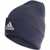 Czapki damskie - Czapka damska adidas Logo Beanie OSFW granatowa HL4809 - miniaturka - grafika 1