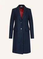Płaszcze damskie - Tommy Hilfiger Płaszcz Wełniany blau - TOMMY HILFIGER - miniaturka - grafika 1