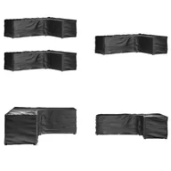 Pokrowce na meble ogrodowe - vidaXL Pokrowce na meble ogrodowe w kształcie litery L 2 szt. 18 oczek 285x220x80 cm - Pokrowce na meble ogrodowe - Pokrowce na meble ogrodowe - Pokrowce na meble ogrodowe - Pokrowce na meble ogrodowe - Pokrowce na meble tarasowe - miniaturka - grafika 1