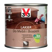 Lakiery do drewna - V33 Lakier do mebli mat 0,25 l tek - miniaturka - grafika 1