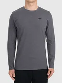 Koszulki męskie - 4F Koszulka w kolorze szarym - miniaturka - grafika 1