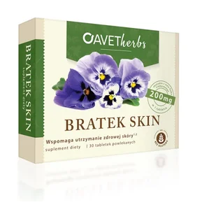 AVET Avet herbs Bratek skin x 50 tabl powlekanych - Problemy skórne - miniaturka - grafika 1