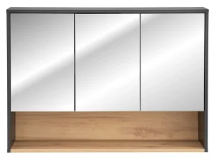 Wisząca Szafka Łazienkowa Z Lustrem A3-R92 - Szafki łazienkowe Wisząca Szafka Łazienkowa Z Lustrem A3-R92 - Szafki łazienkowe - miniaturka - grafika 1