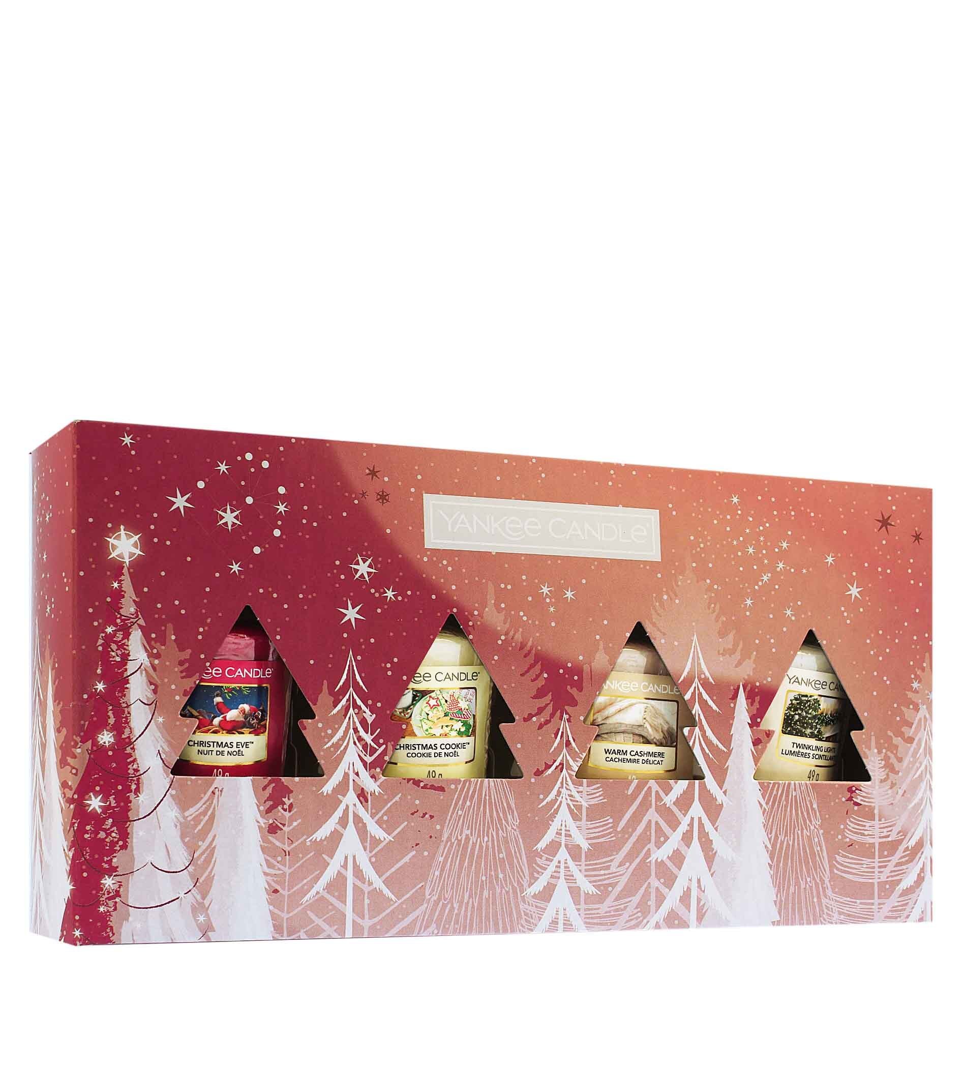 Yankee Candle Bright Lights Gift Set Świeca Wotywna 4 X 49 G