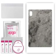 Akcesoria do tabletów i e-booków - folia naklejka skórka strukturalna na TYŁ do Huawei MatePad 11 2023 - Marmur Czarny - apgo SKINS - miniaturka - grafika 1