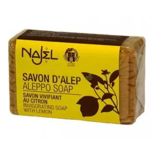 NAJEL Mydło z Aleppo z cytryną 100g - Mydła - miniaturka - grafika 1