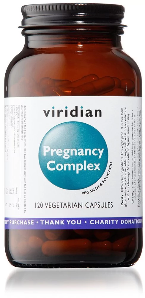 Viridian Pregnancy Complex Kobieta w ciąży x 120 kaps