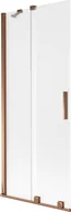 Parawany nawannowe - Mexen Velar parawan nawannowy 2-skrzydłowy rozsuwany 80 x 150 cm, szron, różowe złoto - 896-080-000-31-60 - miniaturka - grafika 1