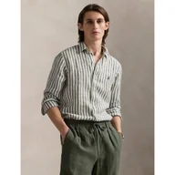 Koszule męskie - POLO RALPH LAUREN Lniana koszula Custom fit - miniaturka - grafika 1