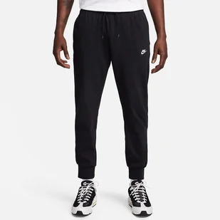 Nike Club Męskie spodnie typu jogger z dzianiny FQ4330 CZARNE 2XL - Spodnie męskie - miniaturka - grafika 1