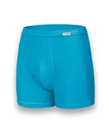 Majtki męskie - Bokserki męskie Authentic 220 turkusowe Cornette-XL - miniaturka - grafika 1