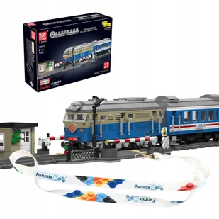 KLOCKI TECHNIC ZDALNIE STEROWANY POCIĄG KOLEJKA 1212 el. MOULD KING 12022 - Klocki - miniaturka - grafika 1