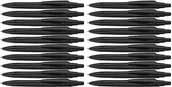 Długopisy - Schneider Długopis Reco (z tworzywa sztucznego pochodzącego z recyklingu, wyróżniony "Der Blaue Engel", kolor tuszu: czarny) czarny, opakowanie 20 sztuk - miniaturka - grafika 1