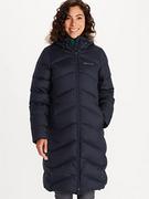 Płaszcze damskie - Marmot Montreaux Coat damski płaszcz puchowy, niebieski, m - miniaturka - grafika 1