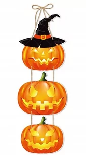ZAWIESZKA HALLOWEEN DEKORACJA NA DRZWI WISZĄCA DYNIA NA ŚCIANĘ FIRANKĘ 5 - Halloween - miniaturka - grafika 1