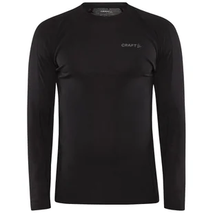 Męska koszulka Craft ADV Wool Merino RN LS Rozmiar: L / Kolor: czarny - Koszulki sportowe męskie - miniaturka - grafika 1