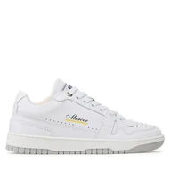 Sneakersy męskie - Sneakersy Mercer Amsterdam The Brooklyn ME231013 Biały - miniaturka - grafika 1