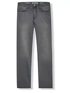 Spodnie męskie - Pierre Cardin Dżinsy - Tapered fit - w kolorze szarym - miniaturka - grafika 1