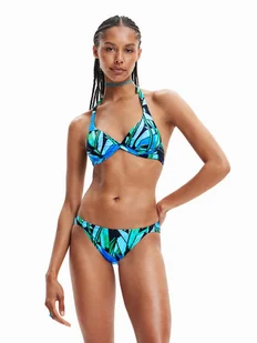 Desigual Dół od bikini Bukiti 23SWMK37 Niebieski - Stroje kąpielowe - miniaturka - grafika 1
