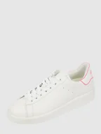 Sneakersy damskie - Sneakersy z obszyciem w kontrastowym kolorze - miniaturka - grafika 1
