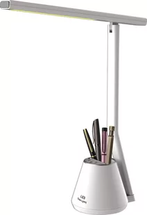 Kaja ALFRED OLSZEWSKI Lampka biurkowa K-BL1066 biała - Lampy stojące - miniaturka - grafika 1