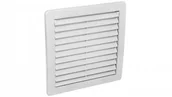 Kratki wentylacyjne - Kratka wentylacyjna 150x150mm IP44 szara 034834 - miniaturka - grafika 1