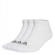 Skarpetki męskie - Adidas Skarpetki Cushioned Low-Cut biały rozmiar 40-42 - miniaturka - grafika 1
