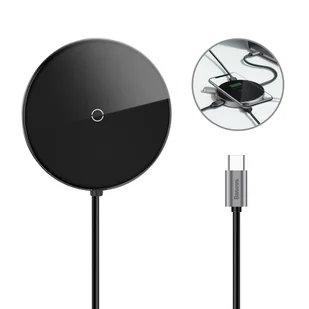 Baseus Circular Mirror ładowarka indukcyjna QI WXJMY-A0G 1573-74475_20190703141844 - Ładowarki do telefonów - miniaturka - grafika 2