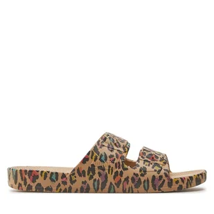 Klapki Freedom Moses Basic Brązowy - Klapki i japonki damskie - miniaturka - grafika 1